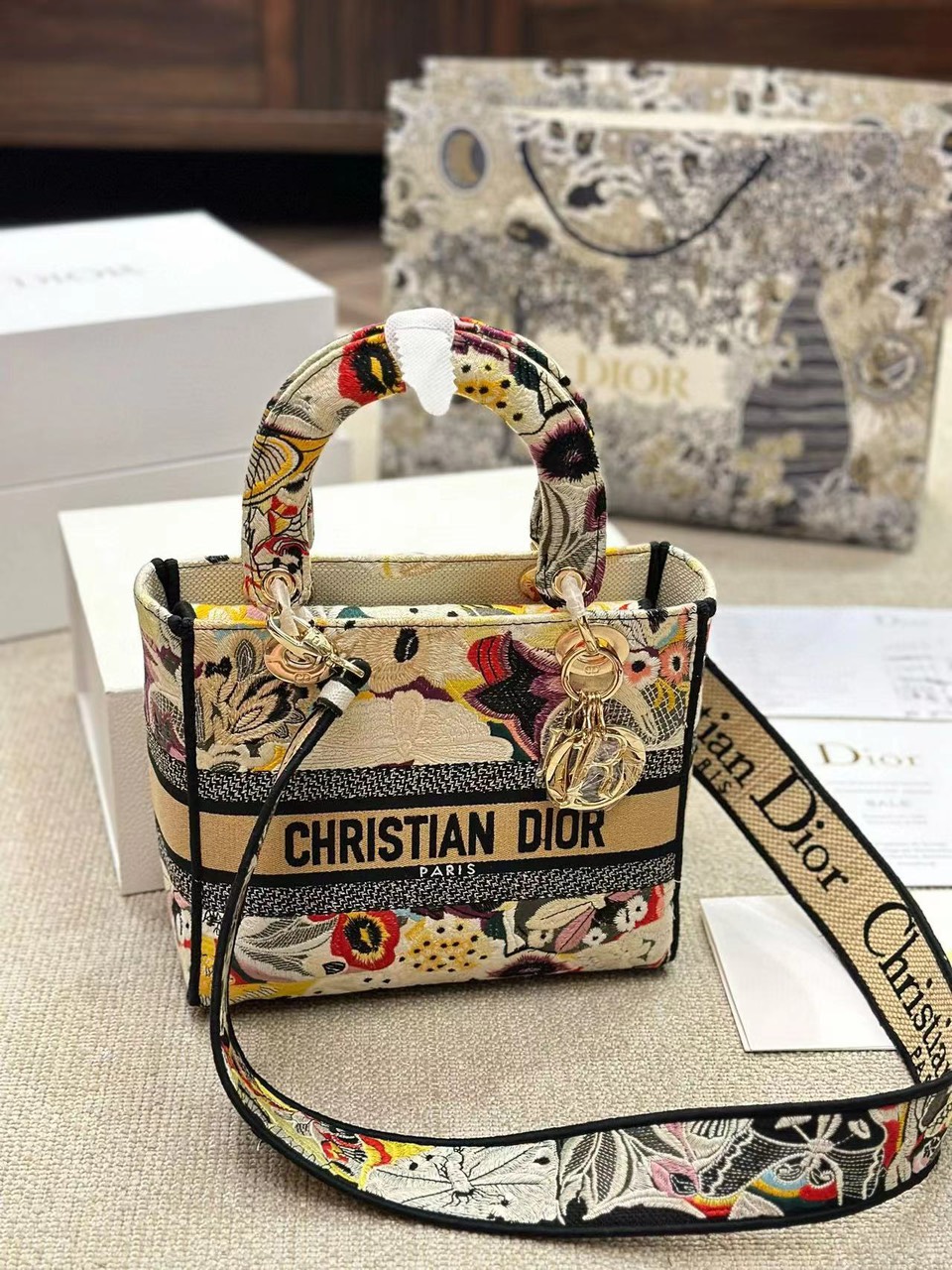 Tổng Hợp Túi Christian Dior Lady D-lite Bag