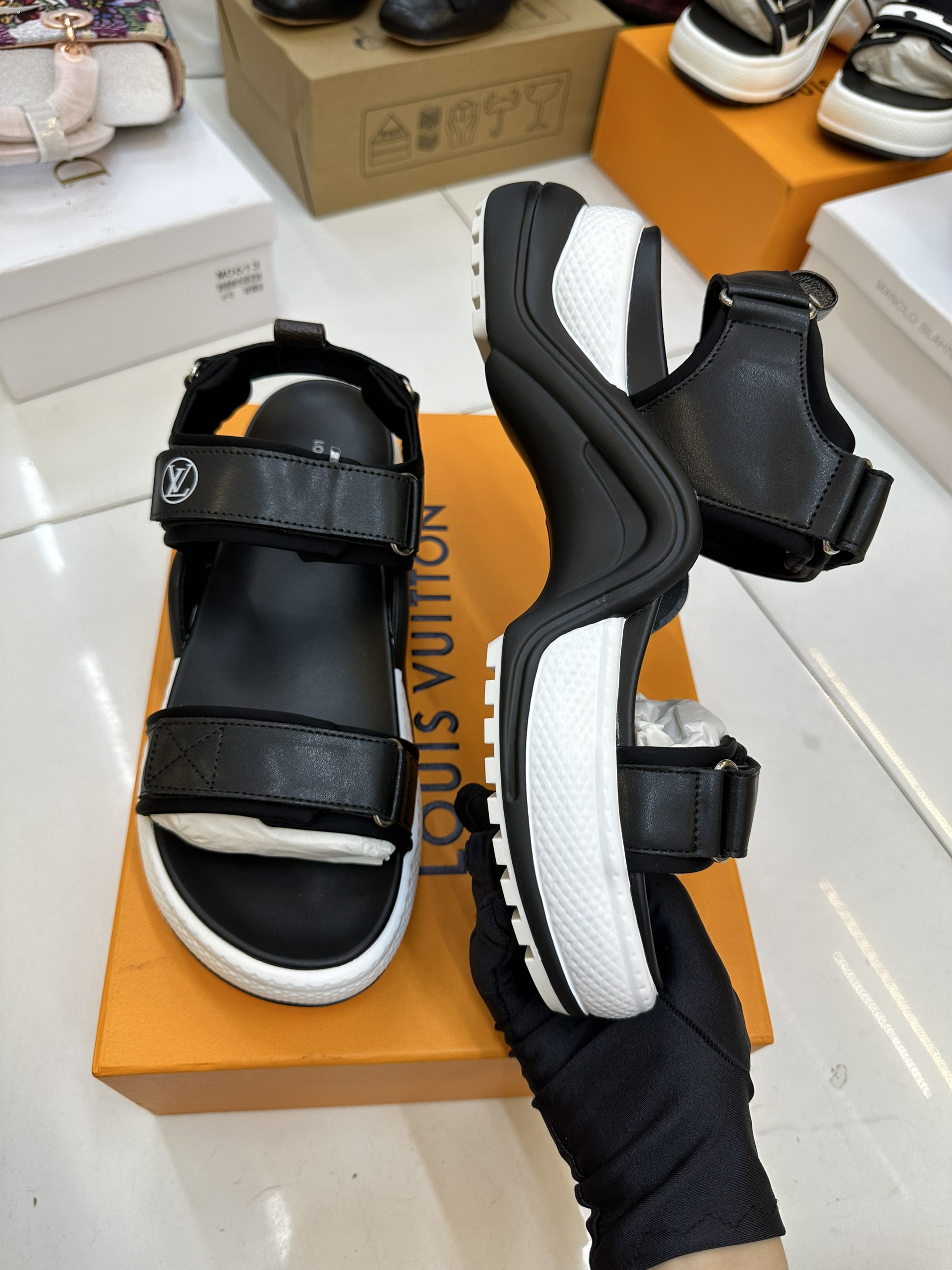 Giày Louis Vuitton Archlight Sandal Siêu Cấp Size 39