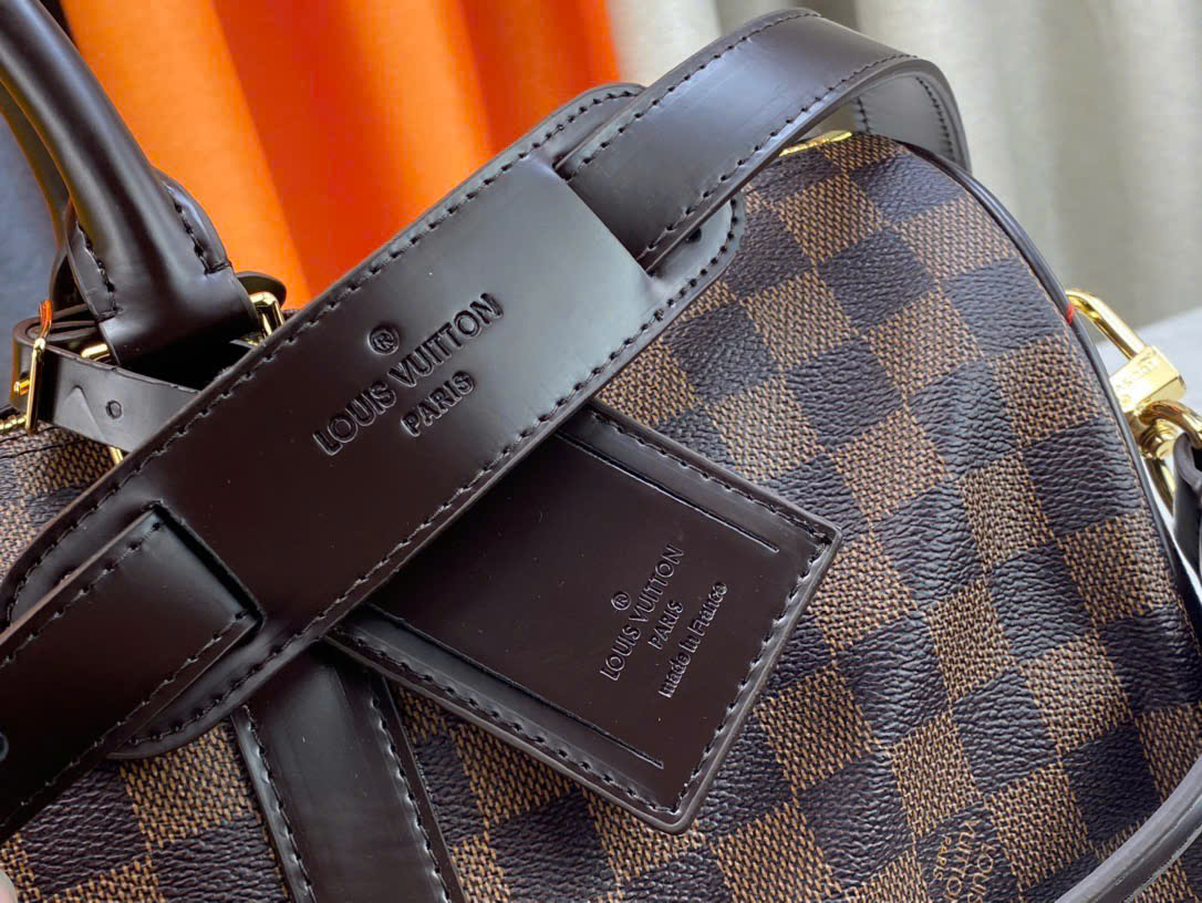 Túi Du Lịch LV Keepall Damier Graphite Ô Nâu Size 50cm N41414