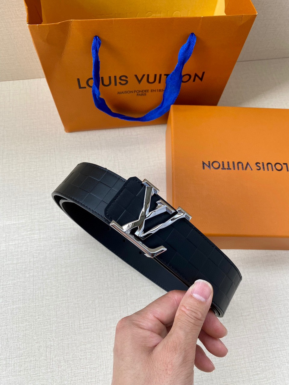 Thắt Lưng LV Siêu Cấp Louis Vuitton Reversible Belt In Men%&&&%s Belts
