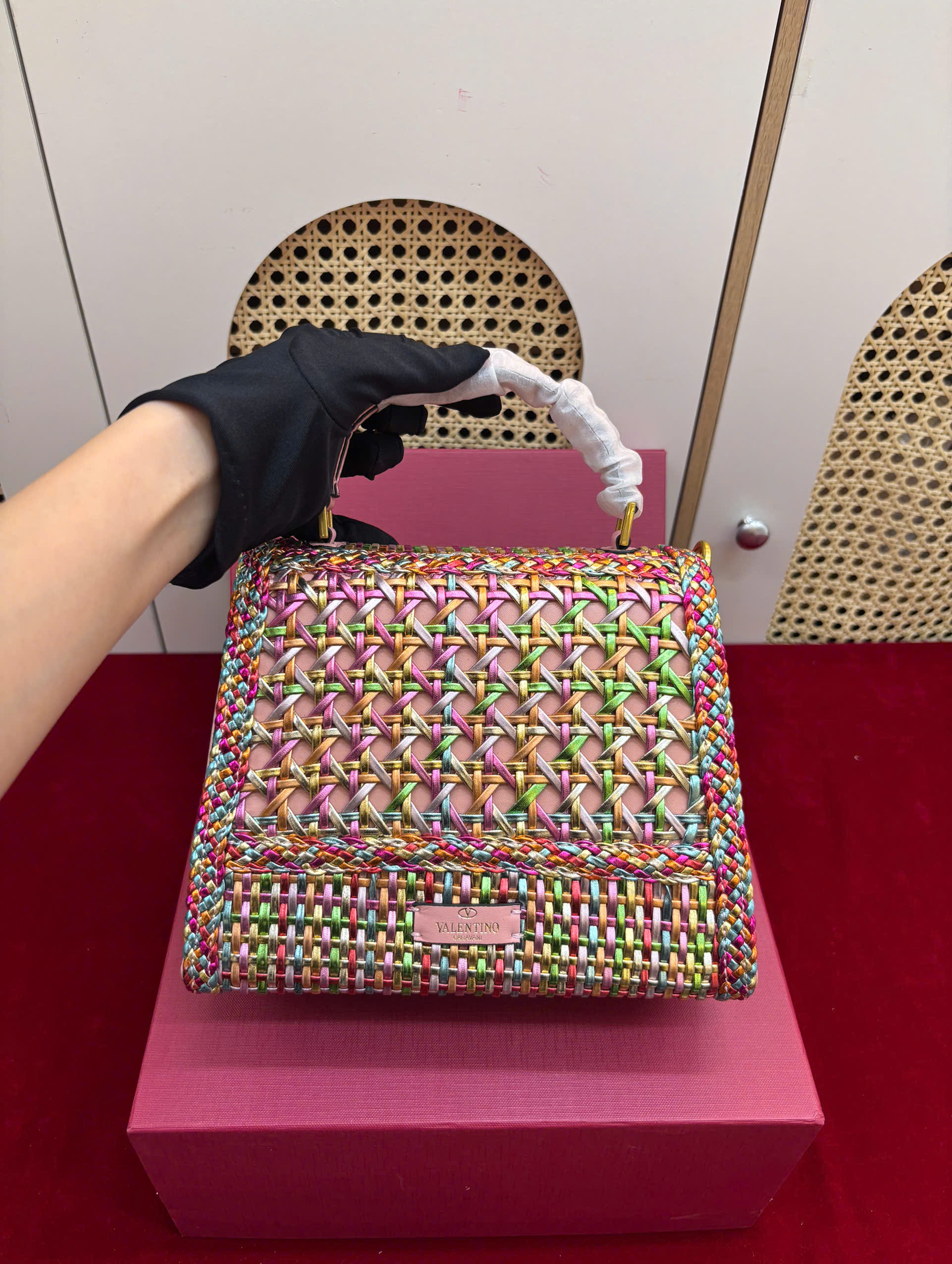 Túi Valentino Garavani Màu Phối Size 22cm