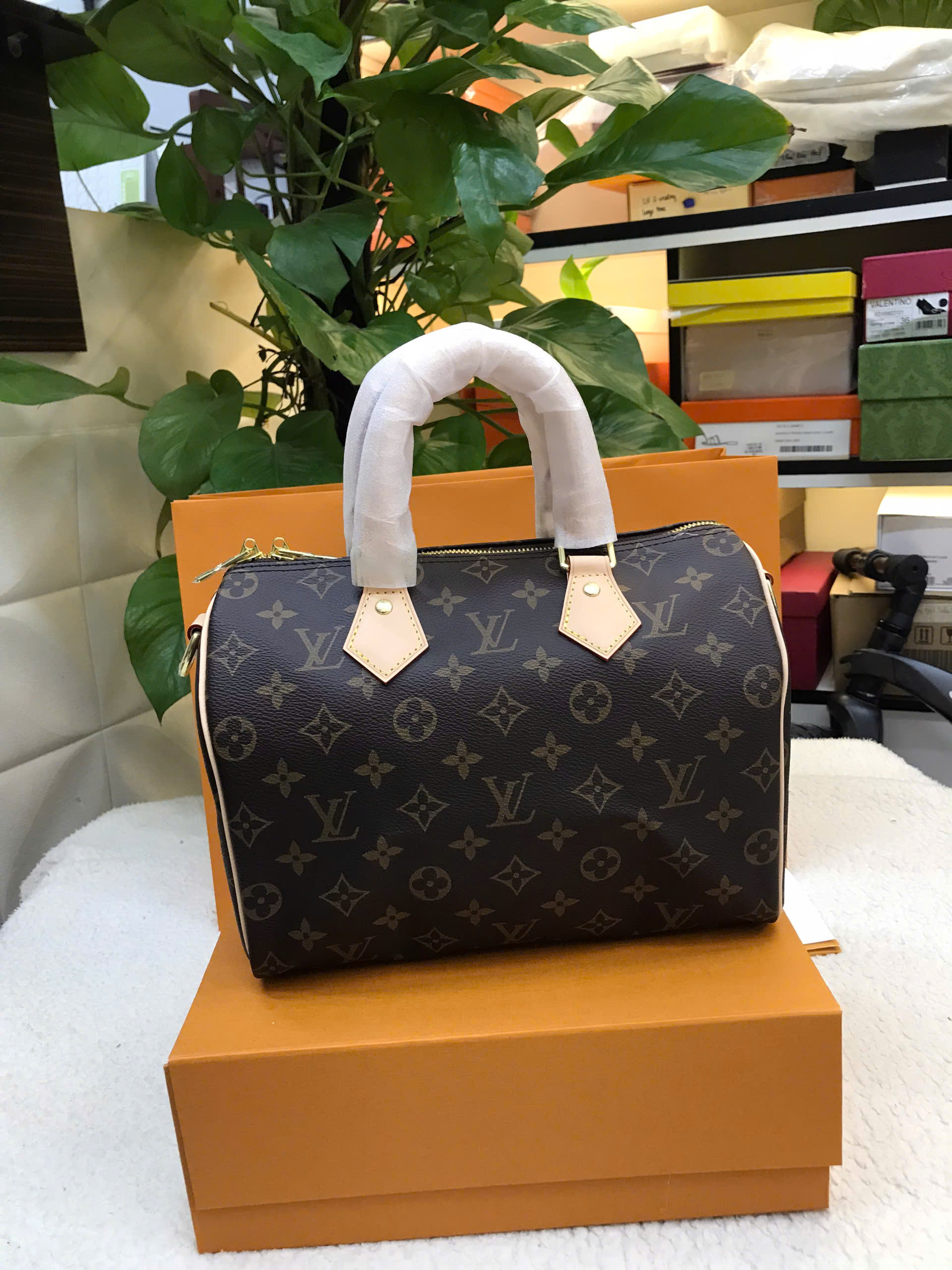 Túi LV Speedy Bandoulière 25 Vip Màu Nâu Size 25cm M46977