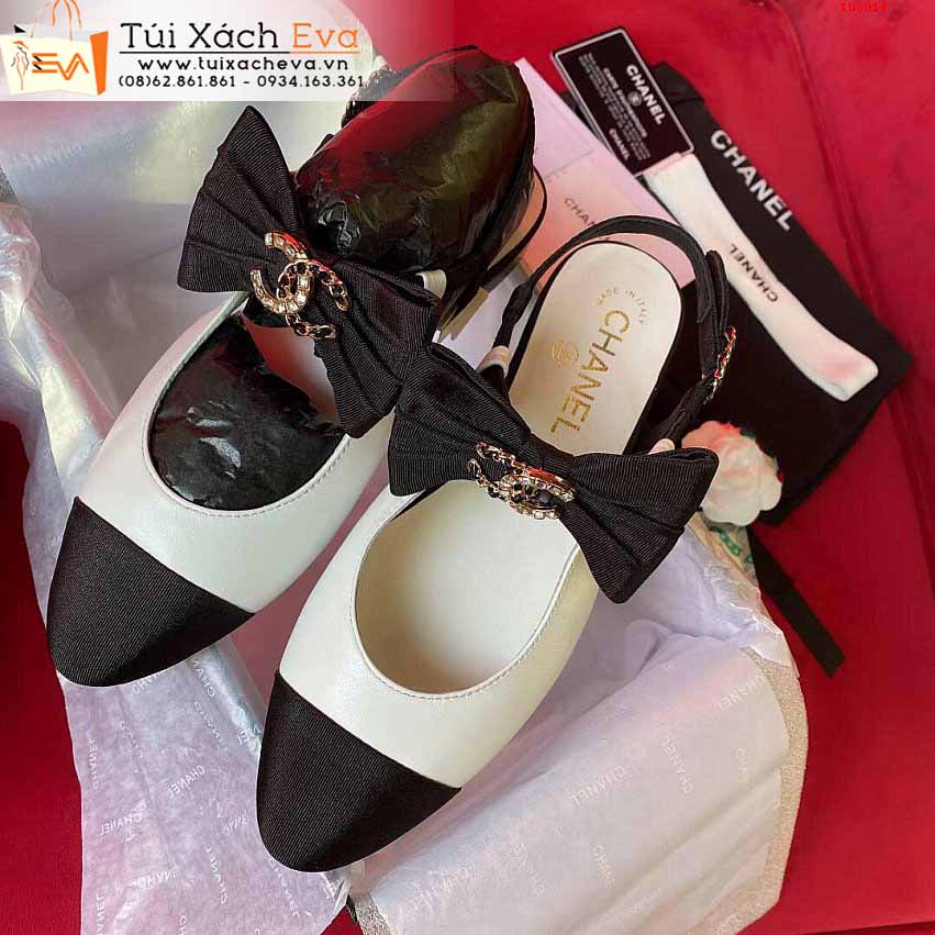 Sandal Chanel Siêu Cấp Màu Trắng Đẹp.