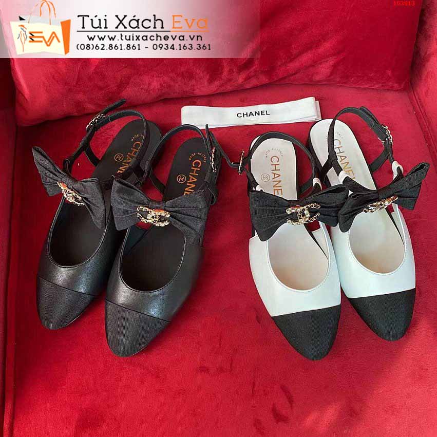 Sandal Chanel Siêu Cấp Màu Đen Đẹp.