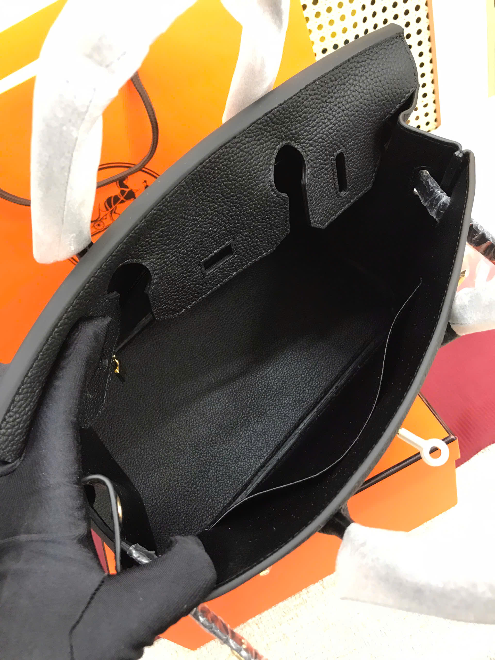 Túi Hermes Birkin Super Màu Đen Lót Đen Size 30cm