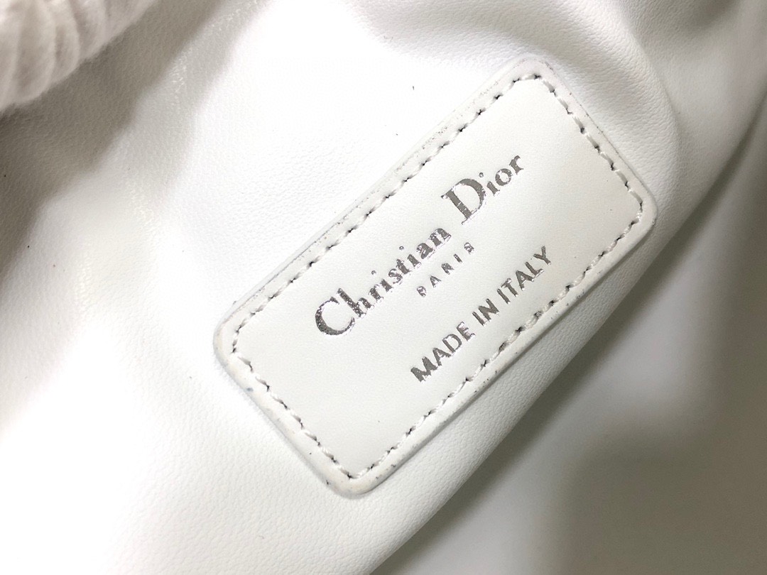 Túi Xách  Dior Travel Nomad Siêu Cấp Màu Trắng Size 22cm S5554
