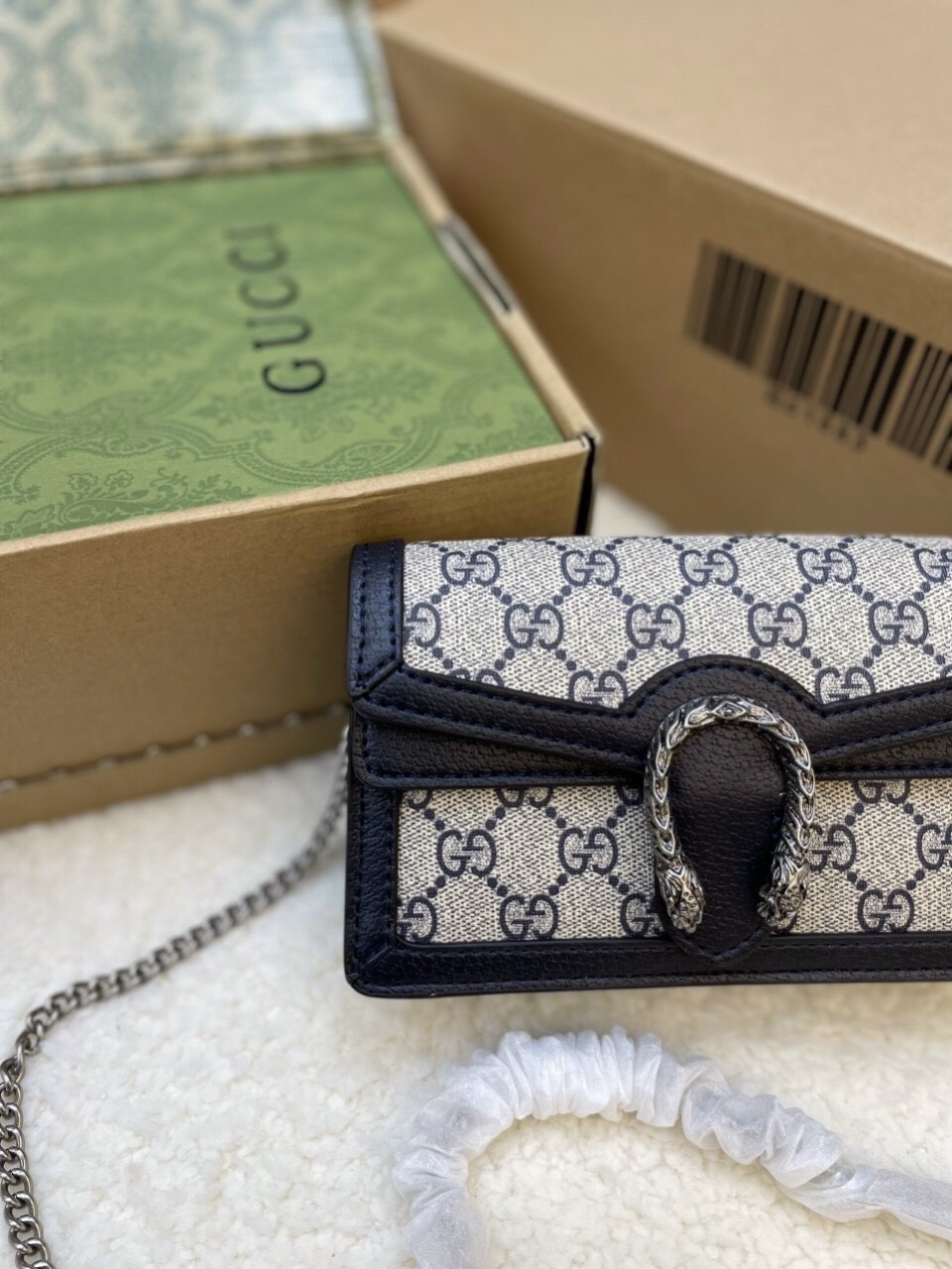 Túi Xách Gucci Super Dionysus GG Mini Size 20cm