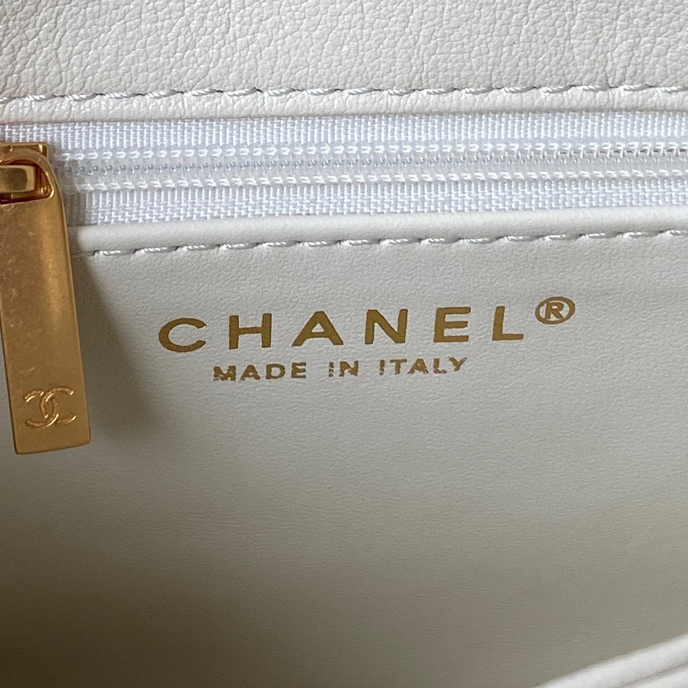 Túi Xách Chanel 23S Horse Siêu Cấp Trắng Size 21cm AS3994