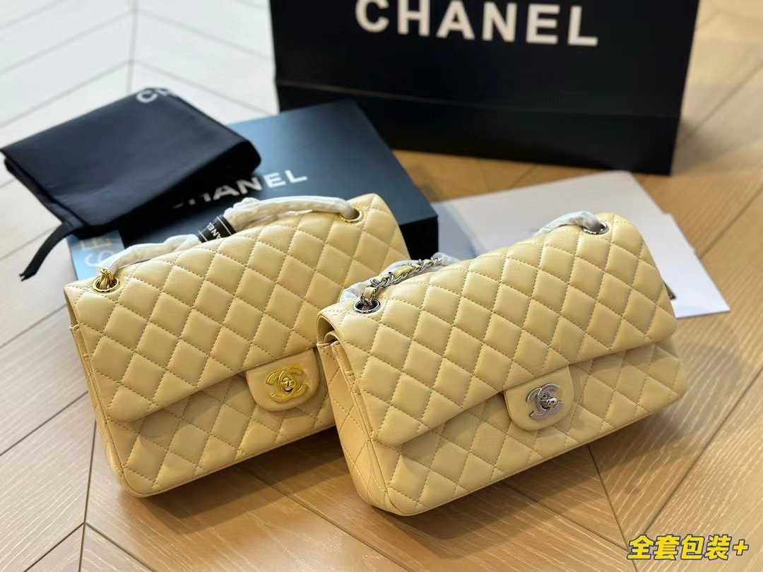 Tổng Hợp Bảng Màu Túi Chanel Classic Da Lì Super Size 25cm Fullbox