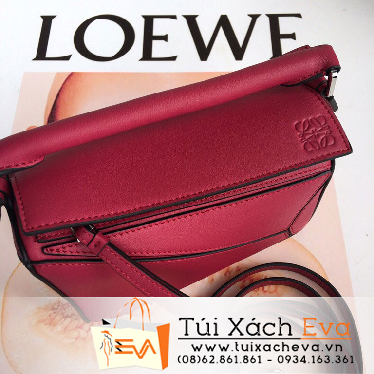 Túi xách Loewe Puzzle Bag Siêu Cấp Màu Hồng Đậm
