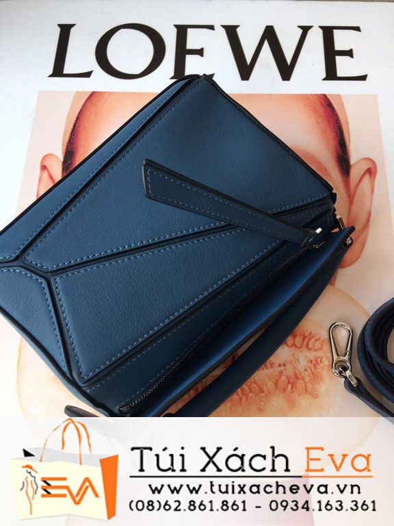 Túi xách Loewe Puzzle Bag Siêu Cấp Màu Xanh Dương