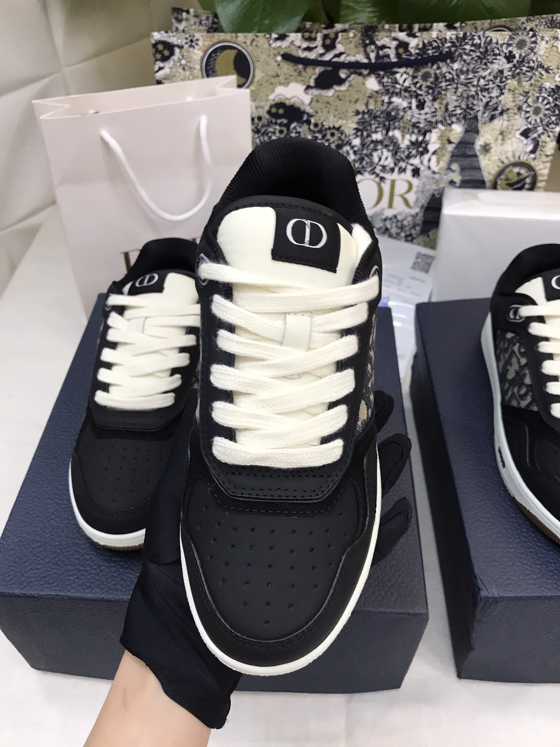 Giày Thể Thao Dior B27 Low-Top Sneaker Siêu Cấp Size 37