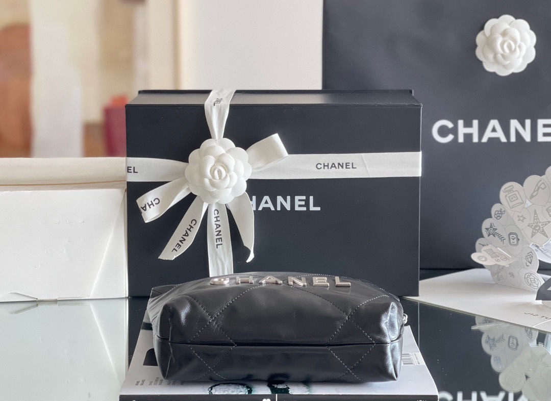 Túi Xách Chanel Hobo 23S Vip Màu Đen Size 20cm