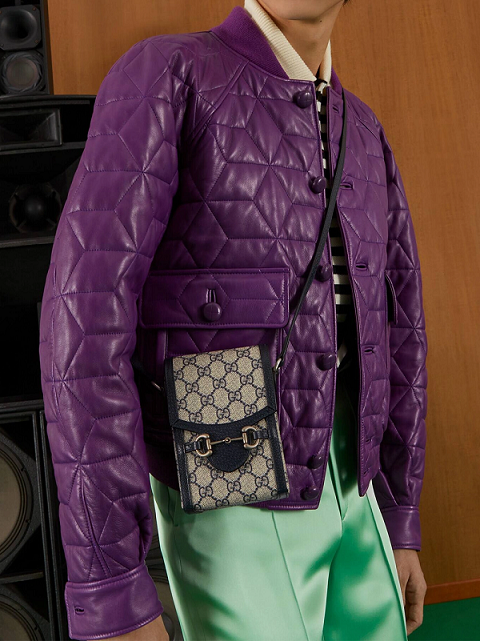 Túi Xách Gucci Phone Super In Black Size 11cm