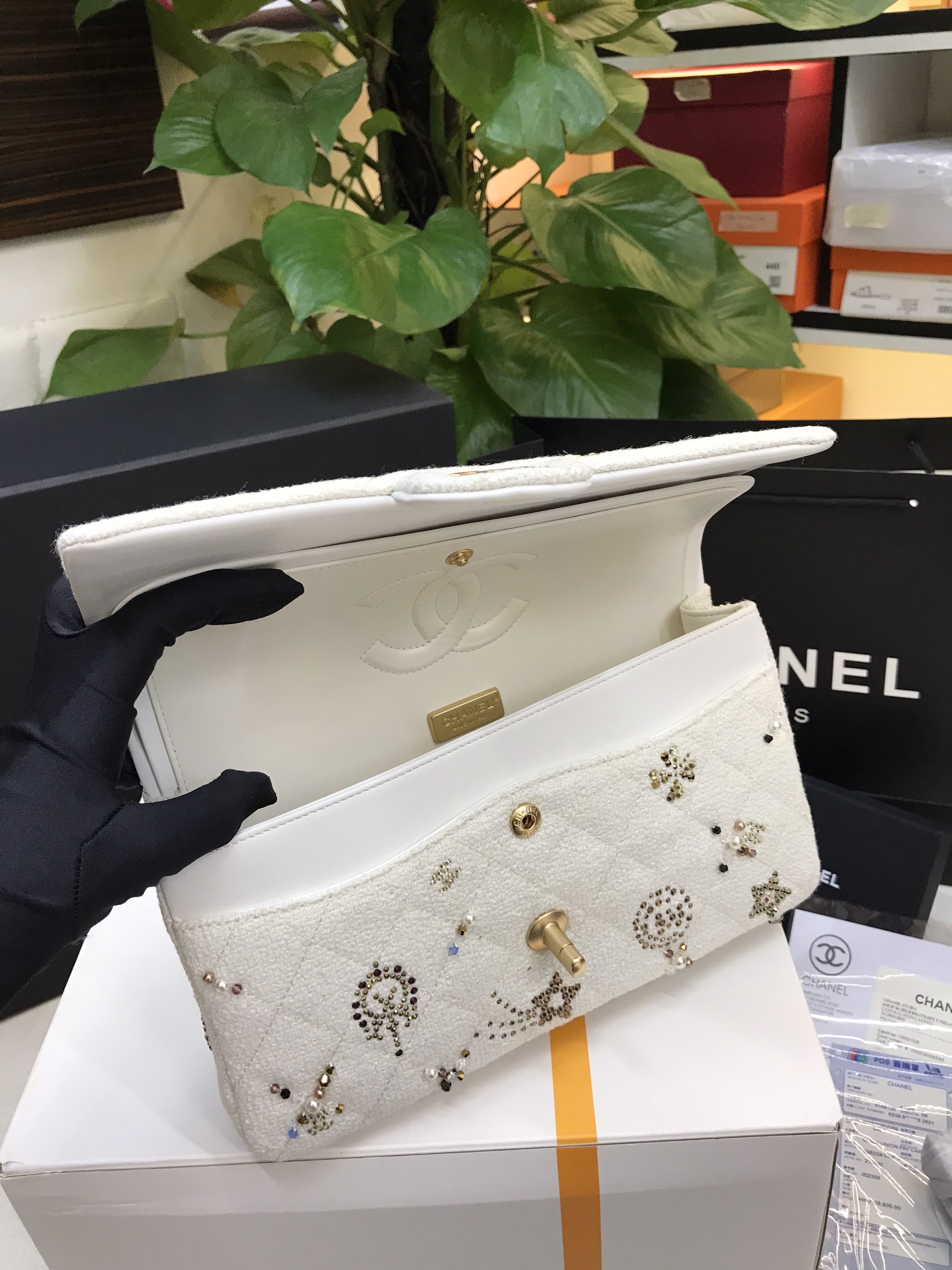 Túi Chanel Classic Starry Night Bag Vip Size 25cm