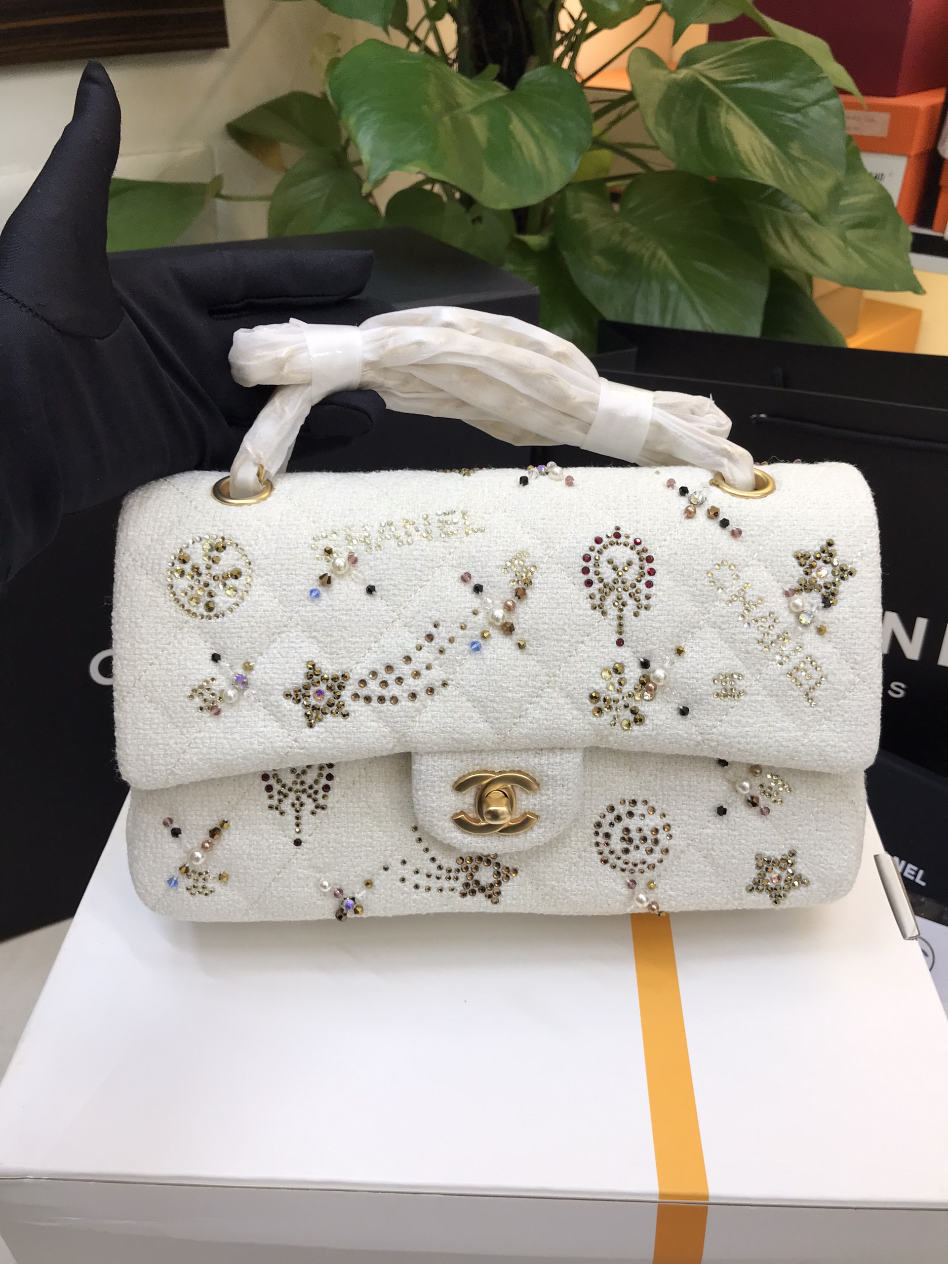 Túi Chanel Classic Starry Night Bag Vip Size 25cm