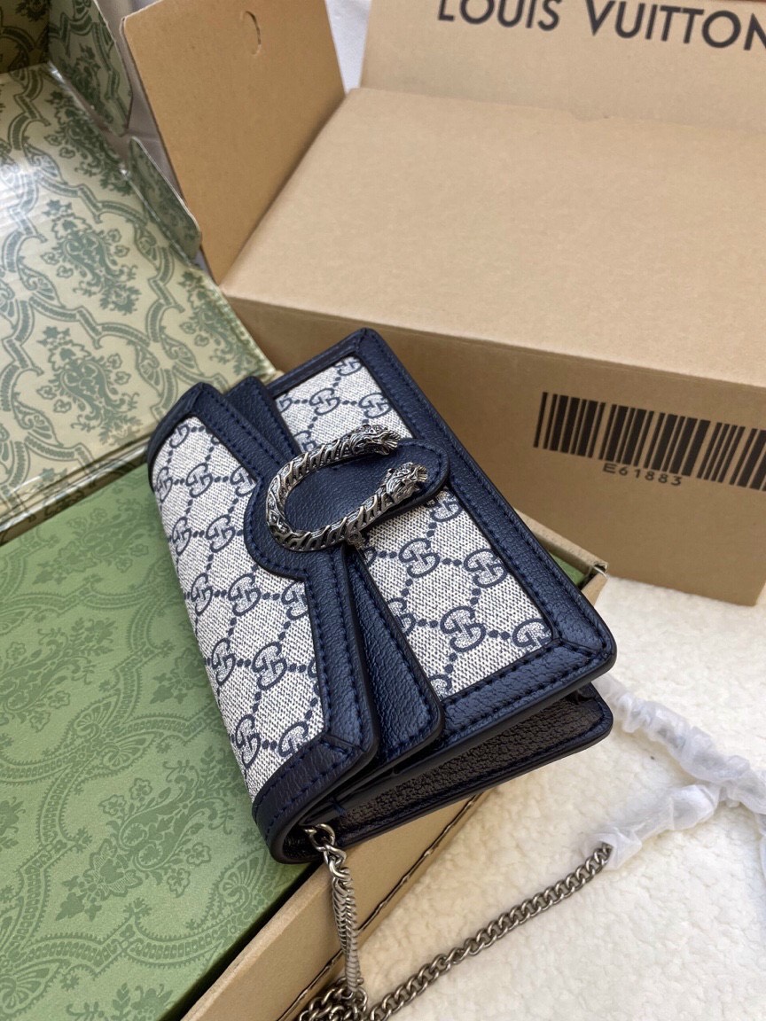Túi Xách Gucci Super Dionysus GG Mini Size 20cm