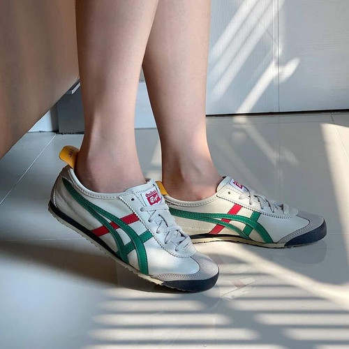 Giày Onitsuka Tiger Mexico 66 White Green DL408-1684 Size 36