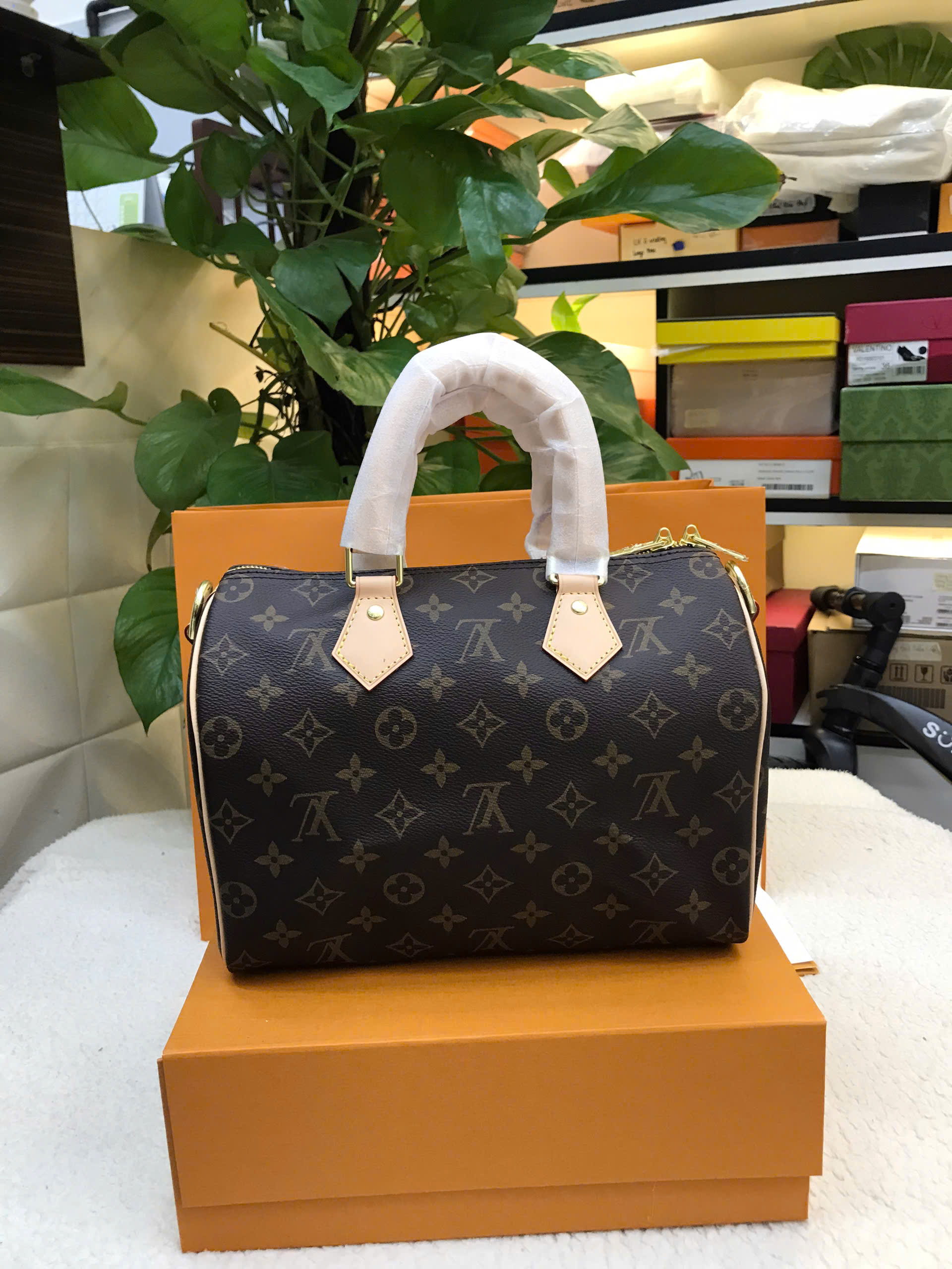 Túi LV Speedy Bandoulière 25 Vip Màu Nâu Size 25cm M46977