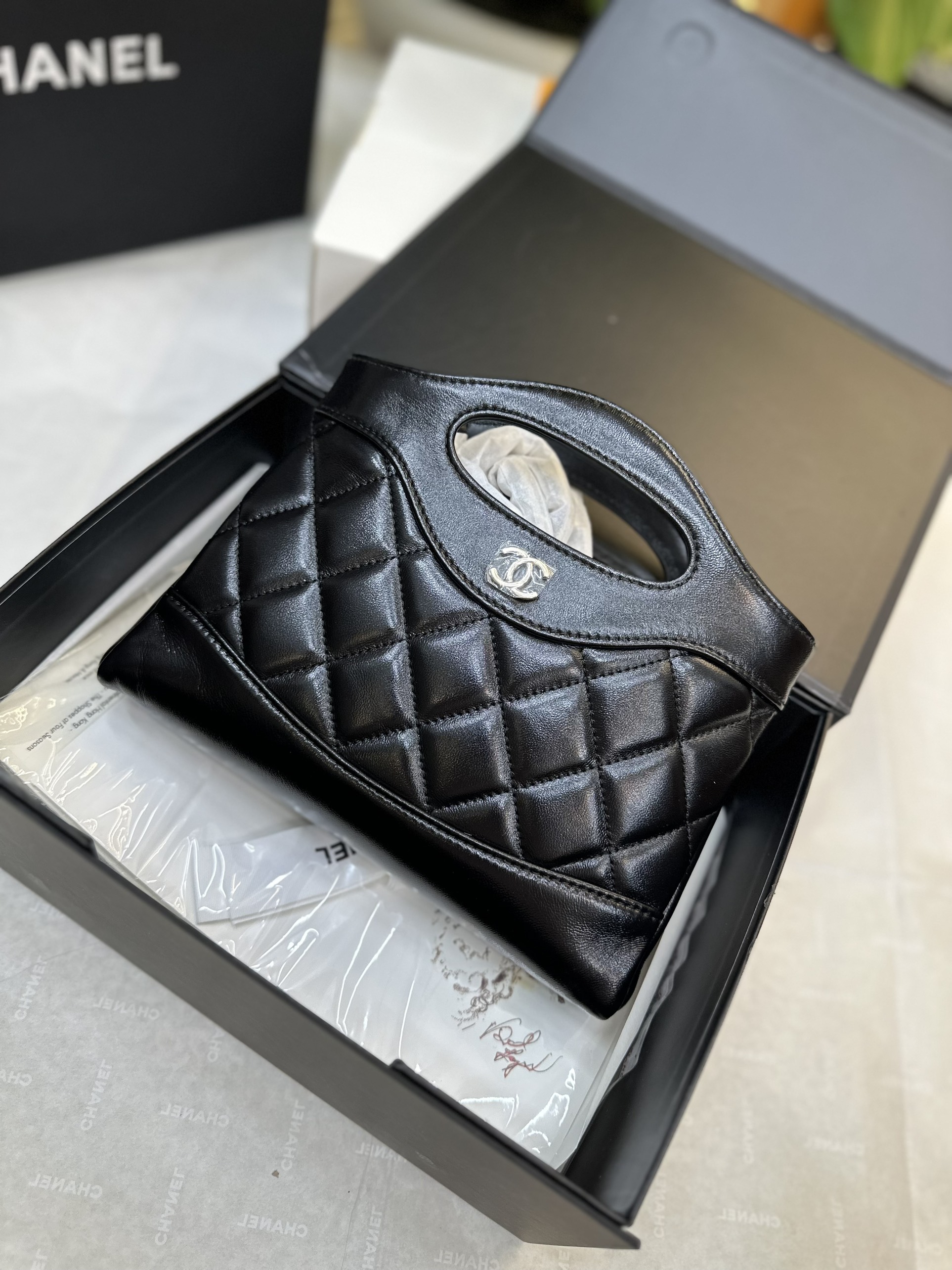 Túi Chanel Nano VIP Màu Đen Size 19cm