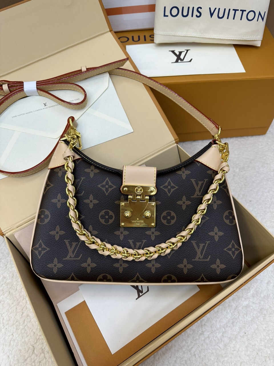 Túi Xách LV Twinny Màu Nâu Size 29cm M46659