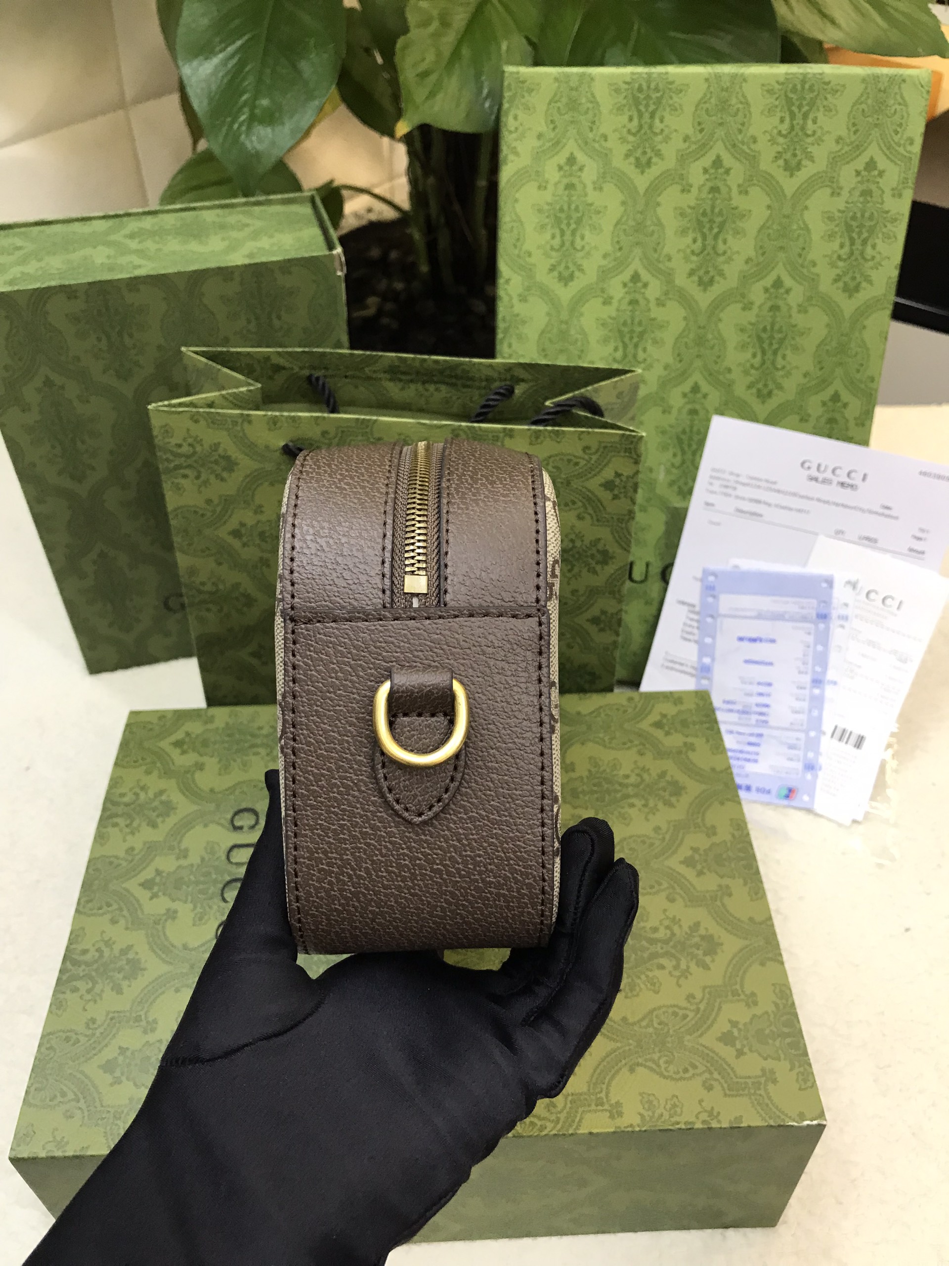 Túi Gucci Ophidia Small Crossbody Bag Super Size 24cm