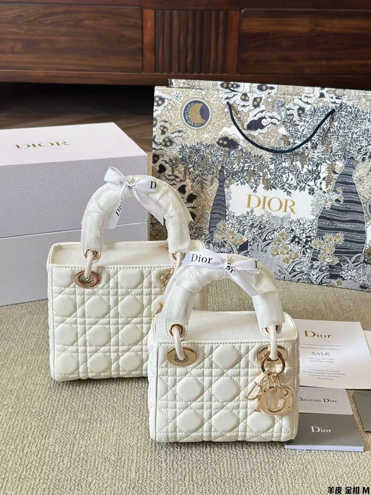 Bảng Màu Túi Lady Dior Super Size 17-20cm