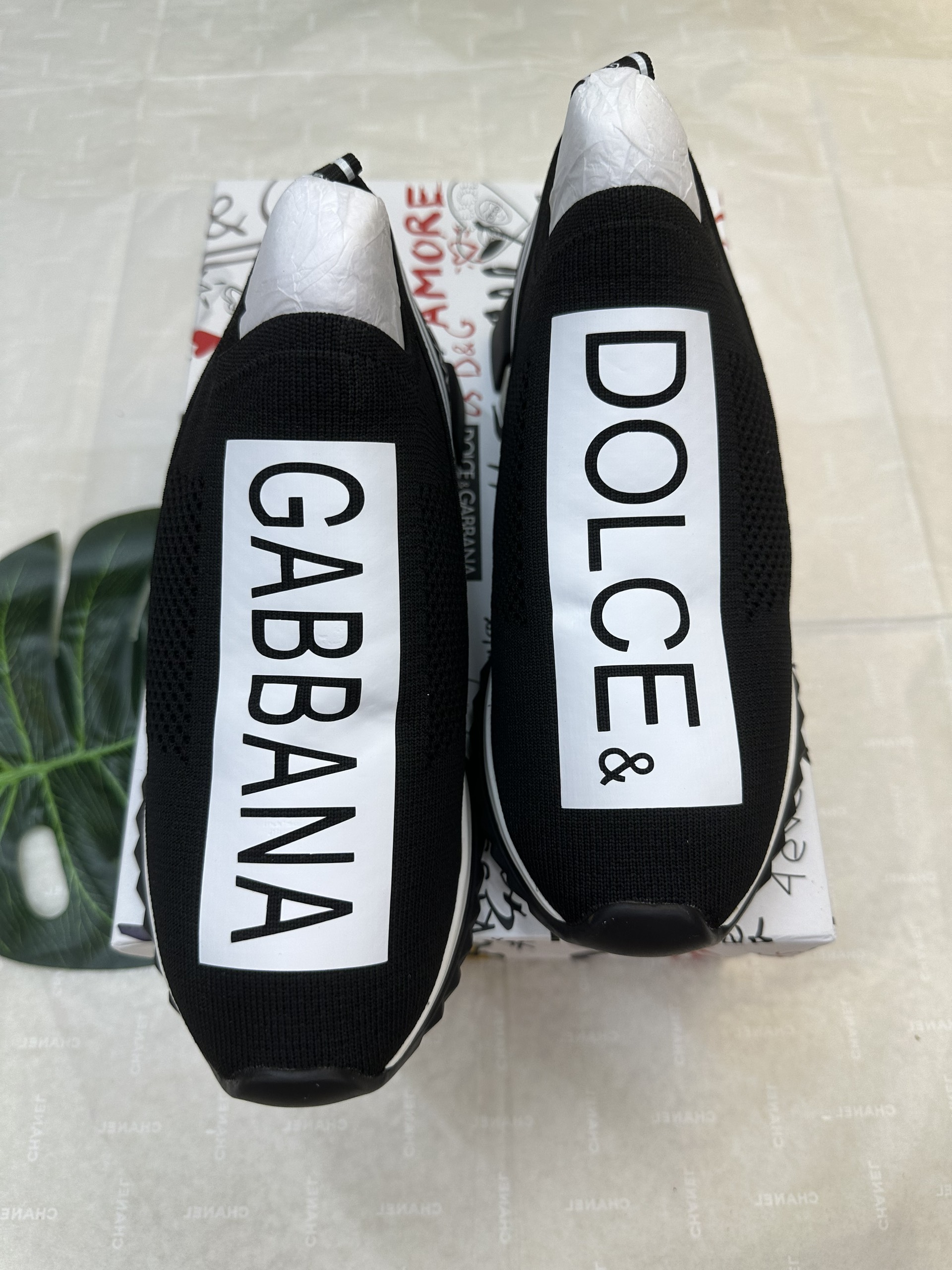 Giày Sneakers Dolce & Gabbana Siêu Cấp Màu Đen