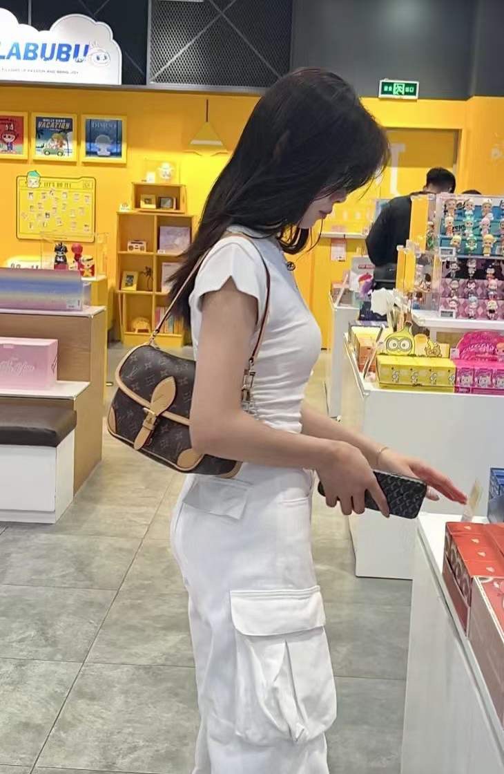 Túi Đeo Chéo Louis Vuitton Diane Màu Nâu