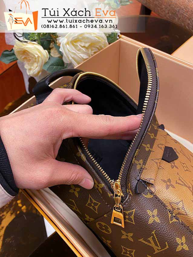 Balo LV Backpack Mini Bag Siêu Vip Màu Nâu Đẹp M43116.