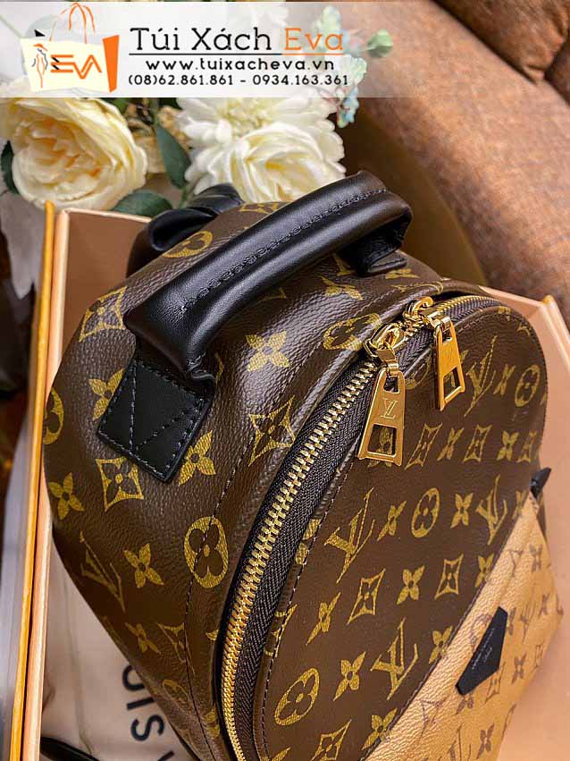 Balo LV Backpack Mini Bag Siêu Vip Màu Nâu Đẹp M43116.