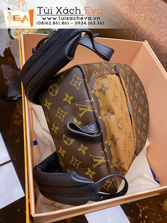 Balo LV Backpack Mini Bag Siêu Vip Màu Nâu Đẹp M43116.