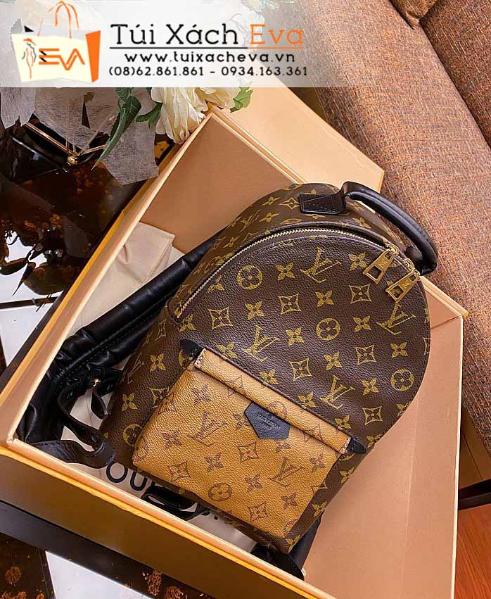 Balo LV Backpack Mini Bag Siêu Vip Màu Nâu Đẹp M43116.