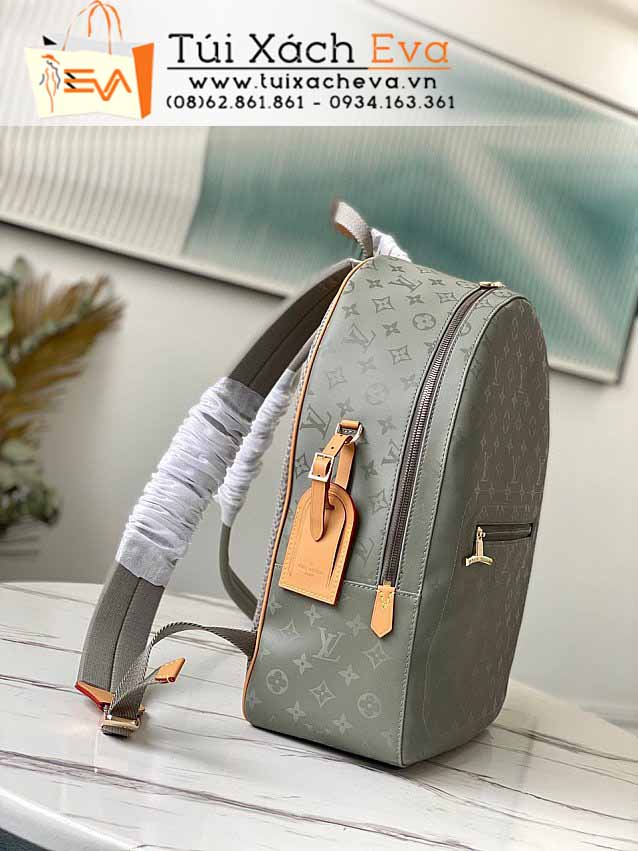 Balo LV Monogram Titannium Bag Siêu Cấp Màu Xám Đẹp M43882.