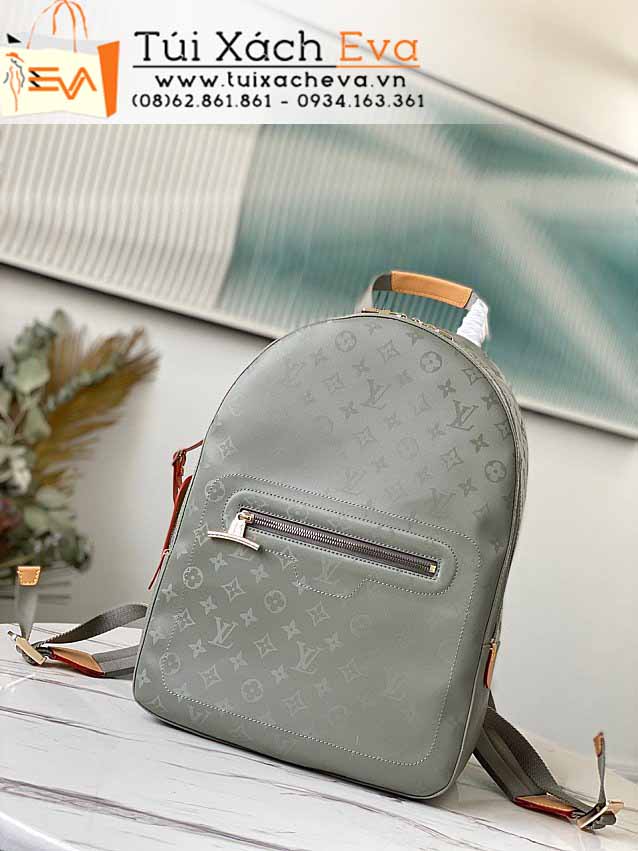 Balo LV Monogram Titannium Bag Siêu Cấp Màu Xám Đẹp M43882.
