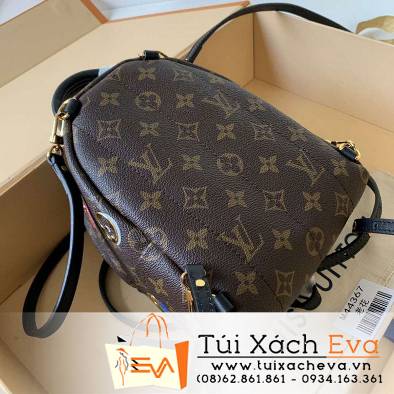 Balo Lv Palm Springs Siêu Cấp Hoa Nâu  M44367