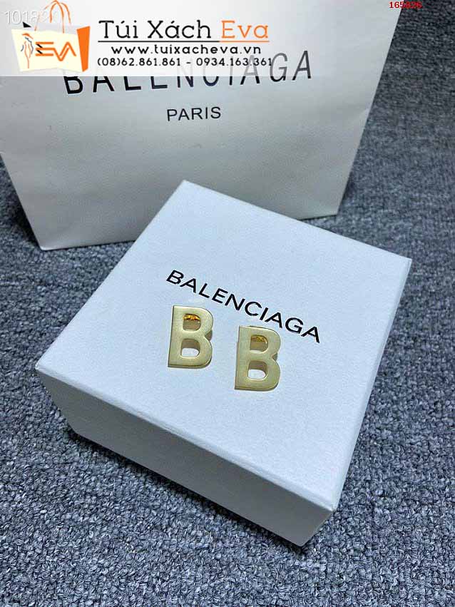 Bông Tai Balenciaga Siêu Cấp Màu Vàng Đẹp.