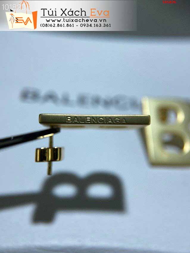 Bông Tai Balenciaga Siêu Cấp Màu Vàng Đẹp.