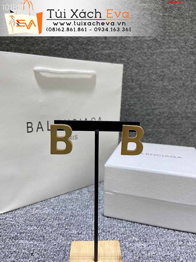 Bông Tai Balenciaga Siêu Cấp Màu Vàng Đẹp.