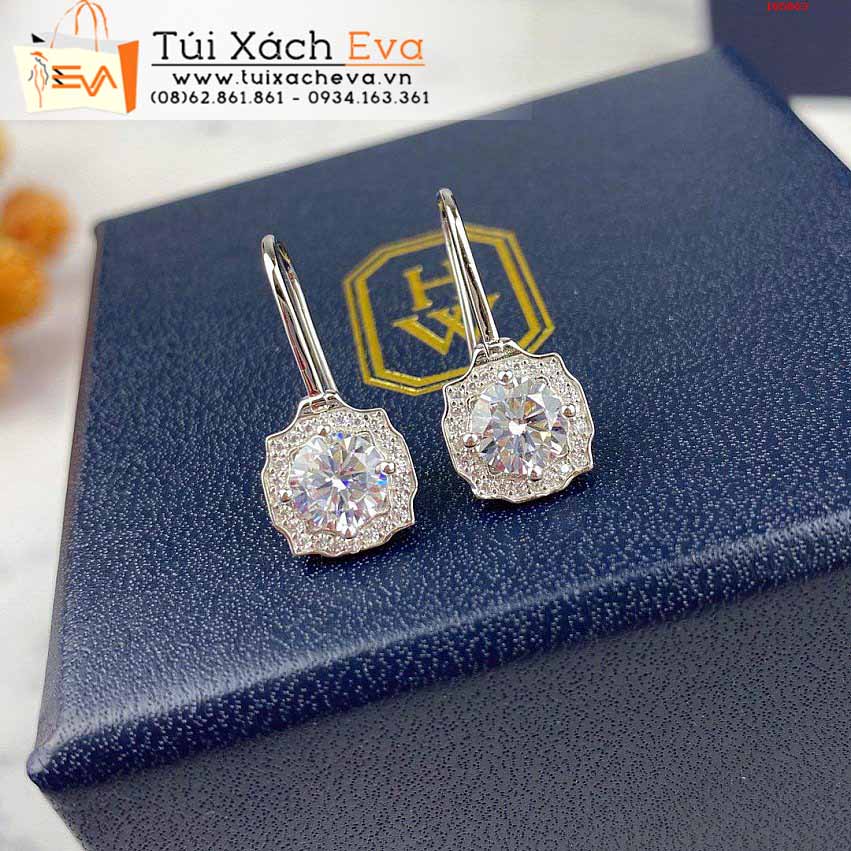 Bông Tai Diamond Siêu Cấp Màu Trắng Đẹp.