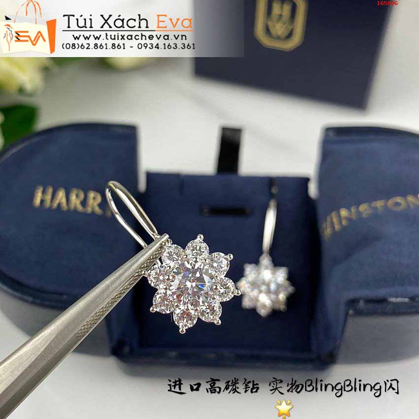 Bông Tai Harry Winston Siêu Cấp Màu Trắng Đẹp.