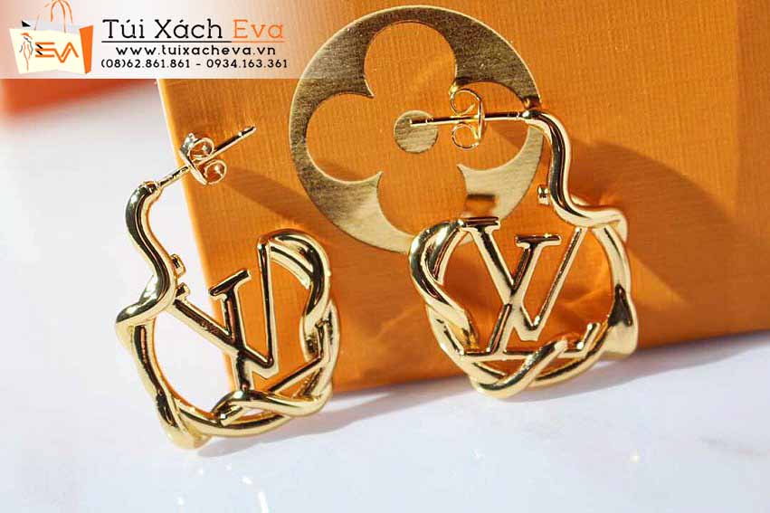 Bông Tai LV Siêu Cấp Màu Vàng Đẹp.