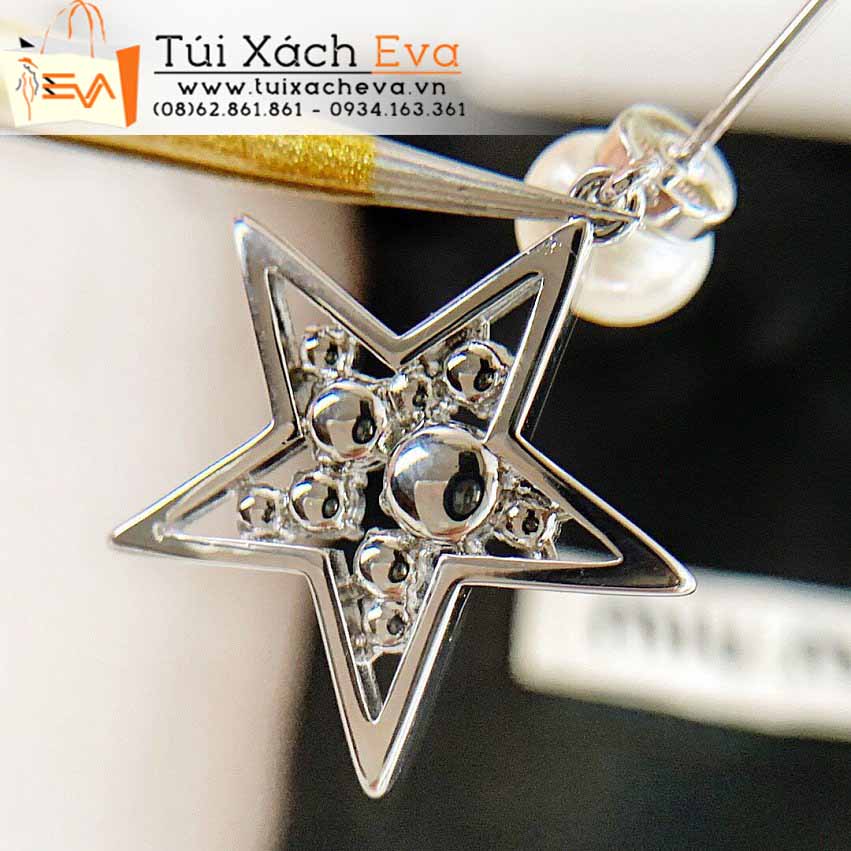 Bông Tai Miumiu Siêu Cấp Màu Trắng Đẹp.