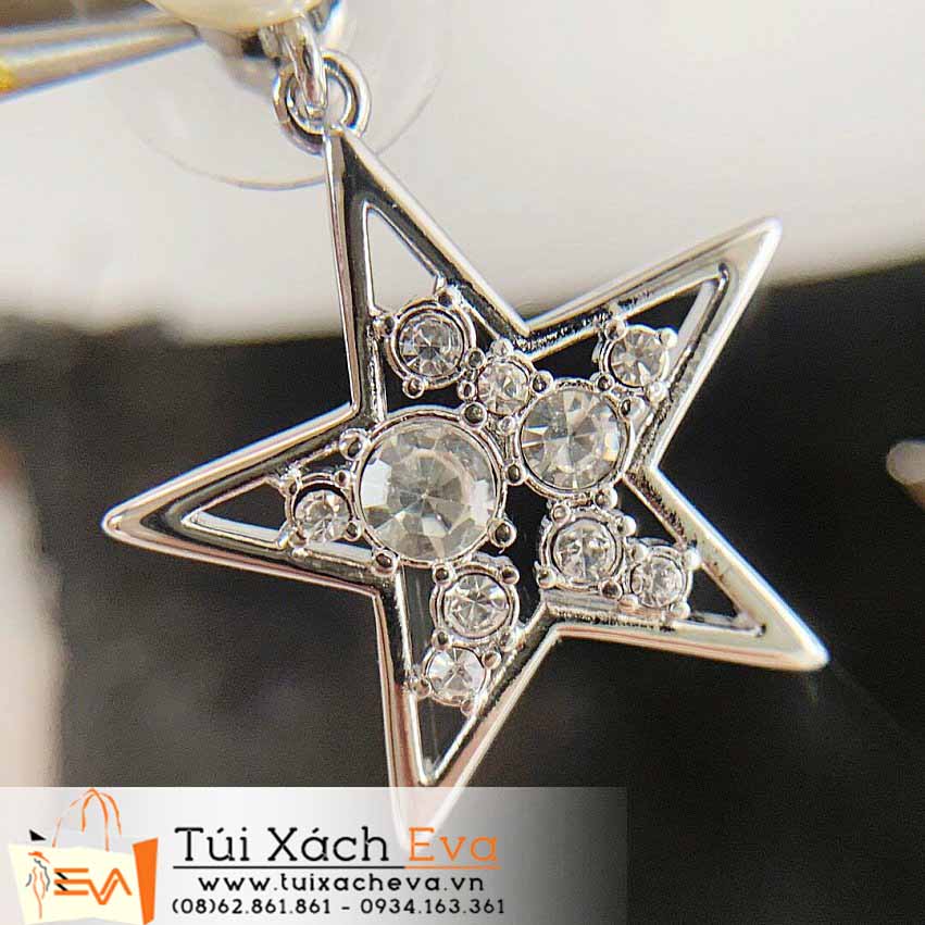 Bông Tai Miumiu Siêu Cấp Màu Trắng Đẹp.