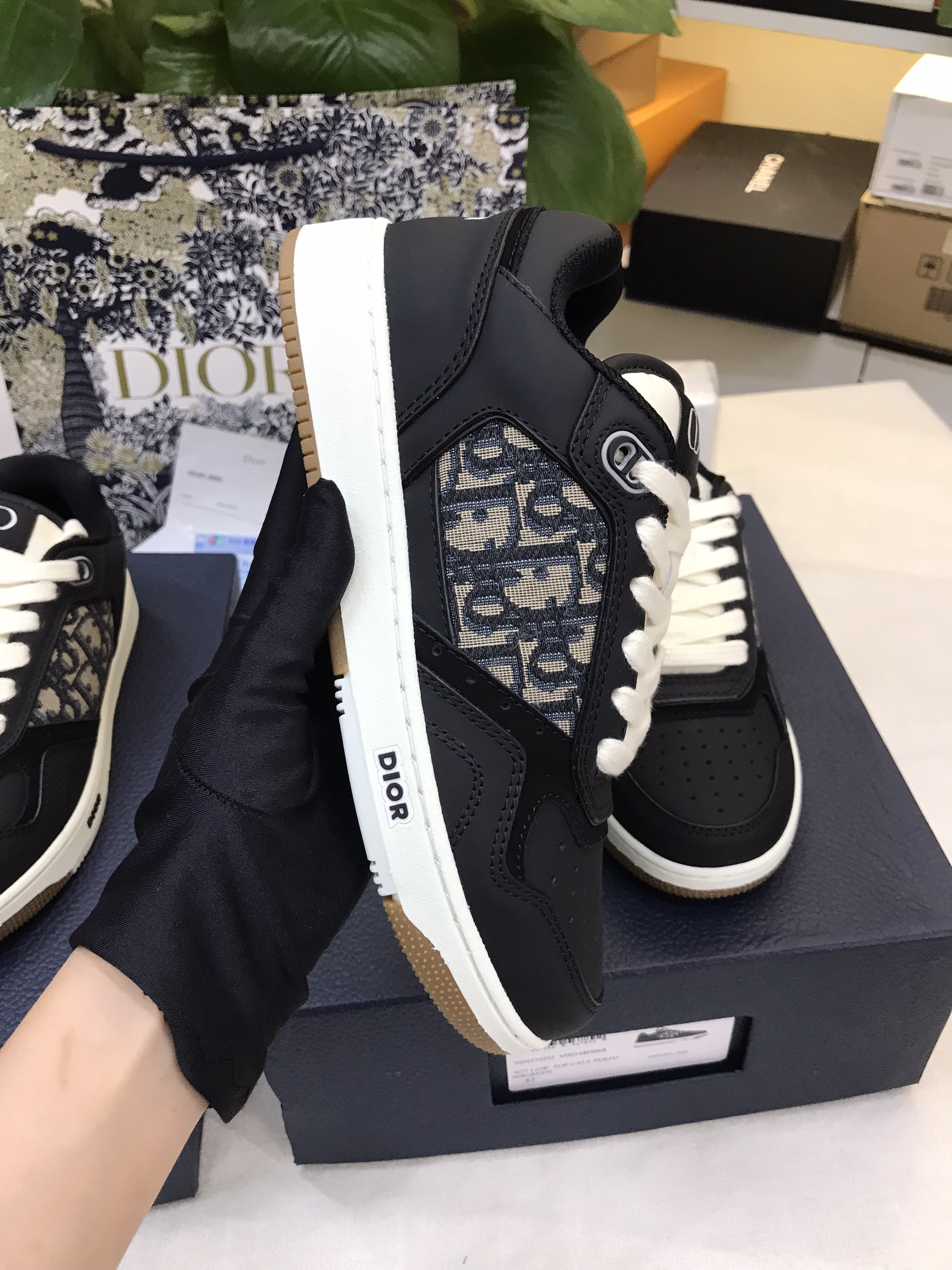 Giày Thể Thao Dior B27 Low-Top Sneaker Siêu Cấp Size 37