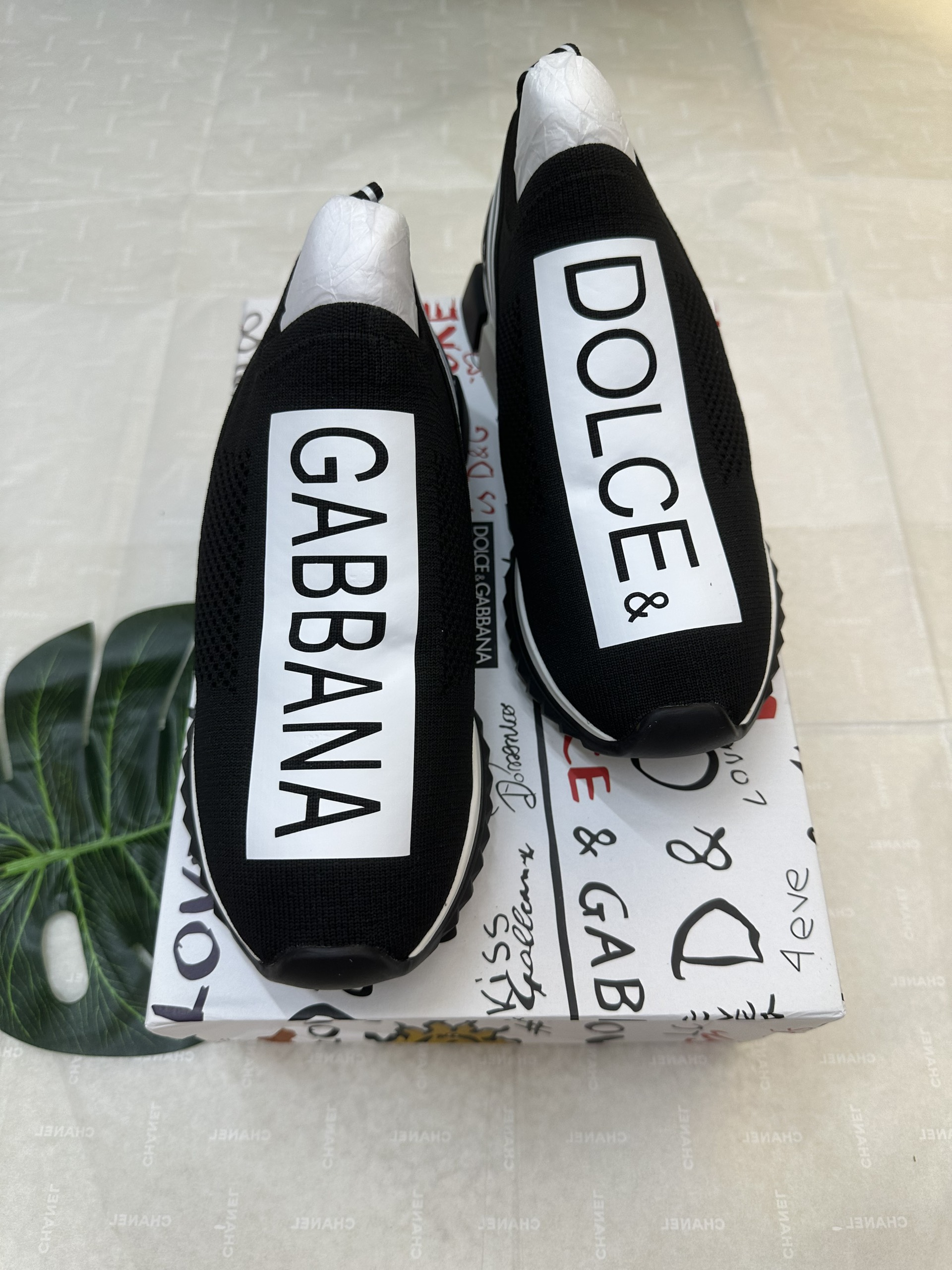 Giày Sneakers Dolce & Gabbana Siêu Cấp Màu Đen