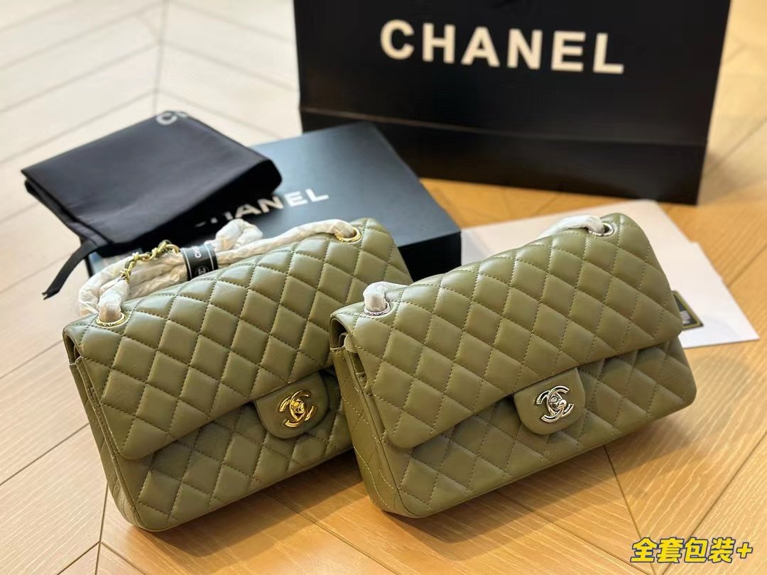 Tổng Hợp Bảng Màu Túi Chanel Classic Da Lì Super Size 25cm Fullbox