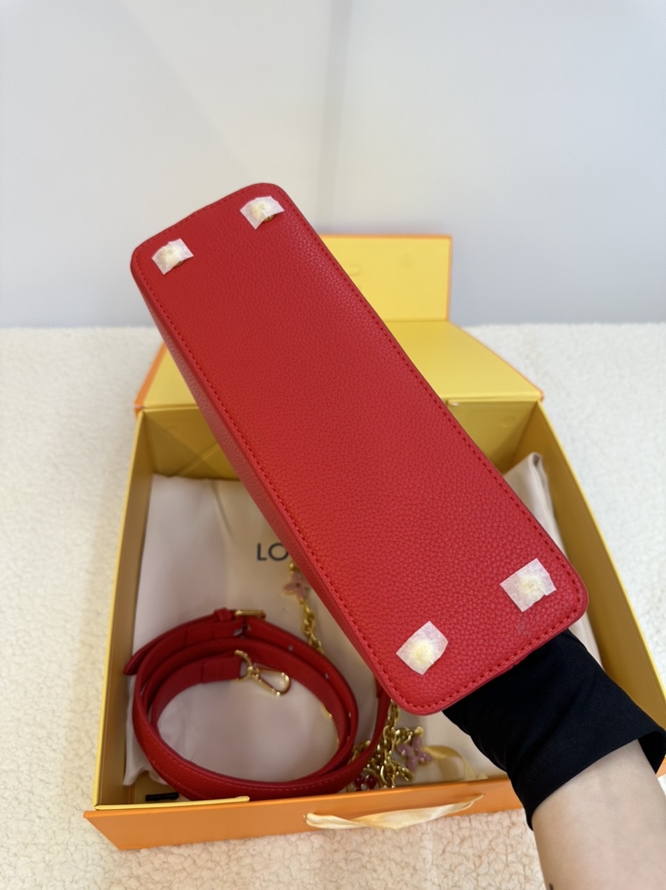 Túi Xách LV Capucines Super Đỏ Size 27cm Full Box