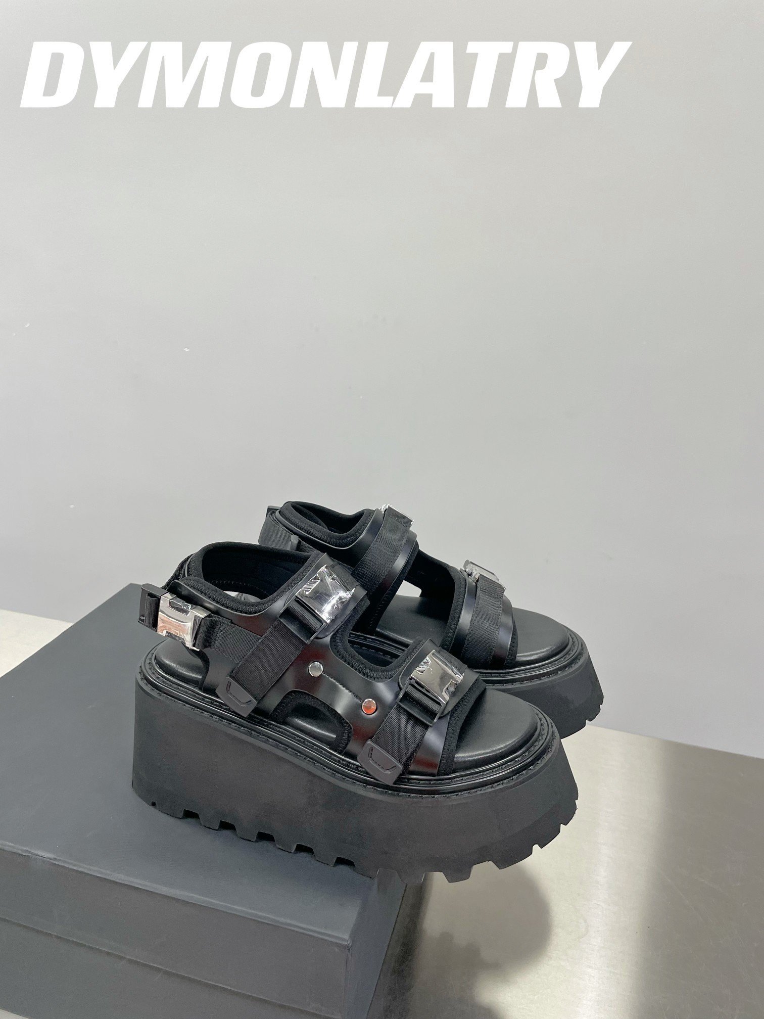 Giày Sandal Dymonlatry Ds 2023SS Siêu Cấp Đen Size 35-40