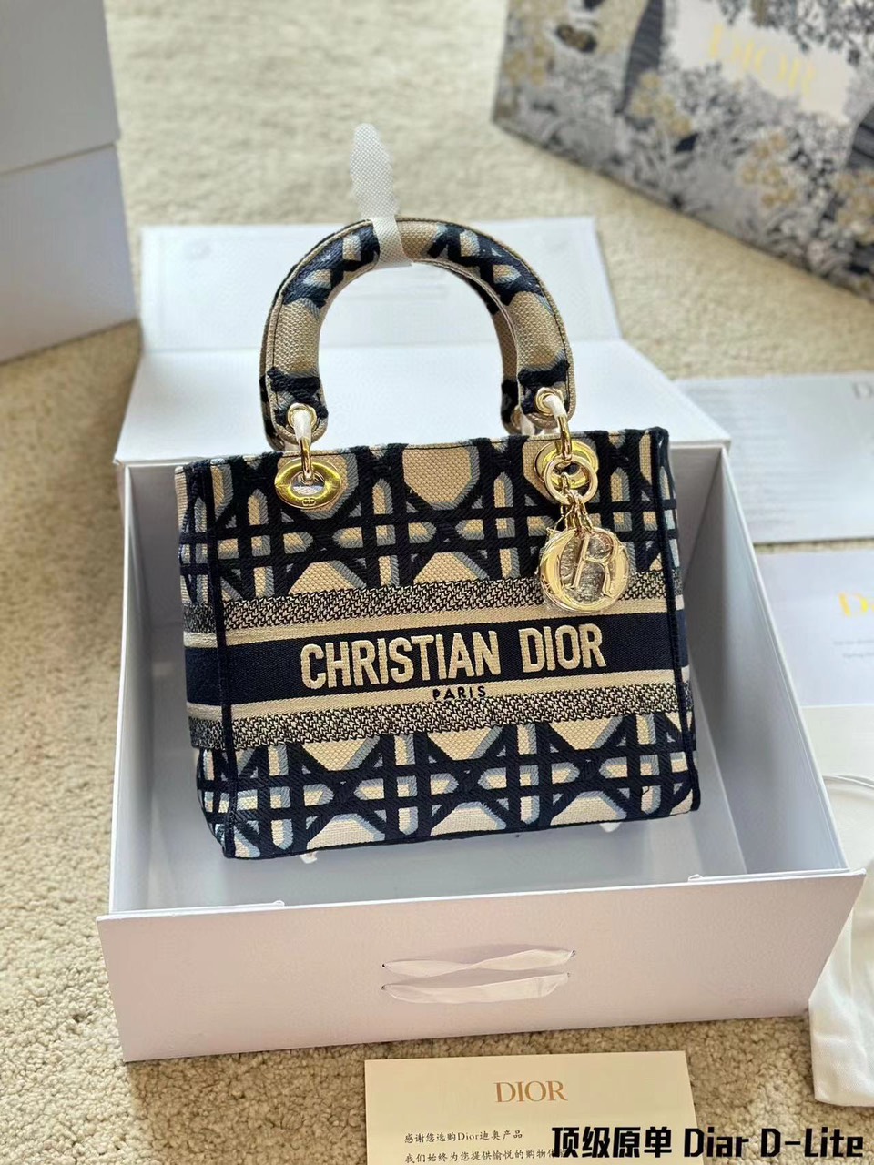 Tổng Hợp Túi Christian Dior Lady D-lite Bag